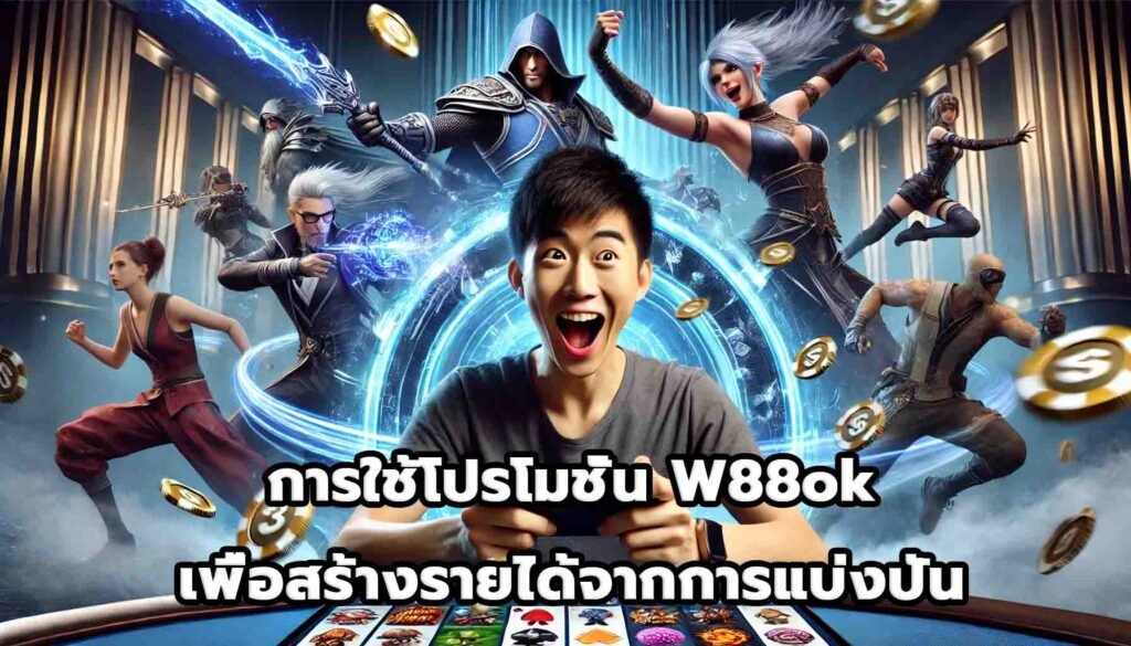 การใช้โปรโมชั่น W88ok เพื่อสร้างรายได้จากการแบ่งปัน-8