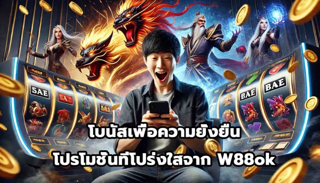 โบนัสเพื่อความยั่งยืน โปรโมชั่นที่โปร่งใสจาก W88ok-4