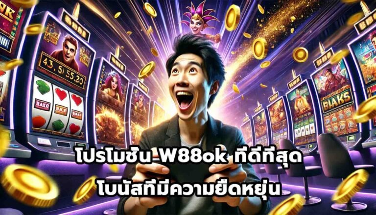 โปรโมชั่น W88ok ที่ดีที่สุด โบนัสที่มีความยืดหยุ่น-3